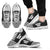 American Samoa Sneakers - American Samoa Seal Polynesian Tattoo Black White Unisex White - Polynesian Pride