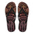 Polynesian 03 Flip Flops Women Black - Polynesian Pride