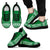 Norfolk Island Sneakers - Norfolk Island Polynesian Chief Tattoo Green Version - Polynesian Pride