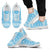 Fiji Sneakers - Fiji Polynesian Chief Tattoo Light Blue Version - Polynesian Pride