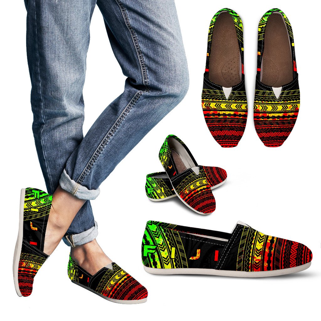 Fiji Casual Shoes - Polynesian Reggae Chief Version Women Reggae - Polynesian Pride