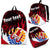 Tahiti Custom Personalised Backpack - Melting Style Red - Polynesian Pride