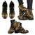 Federated States of Micronesia Leather Boots - Polynesian Gold Chief Version - Polynesian Pride