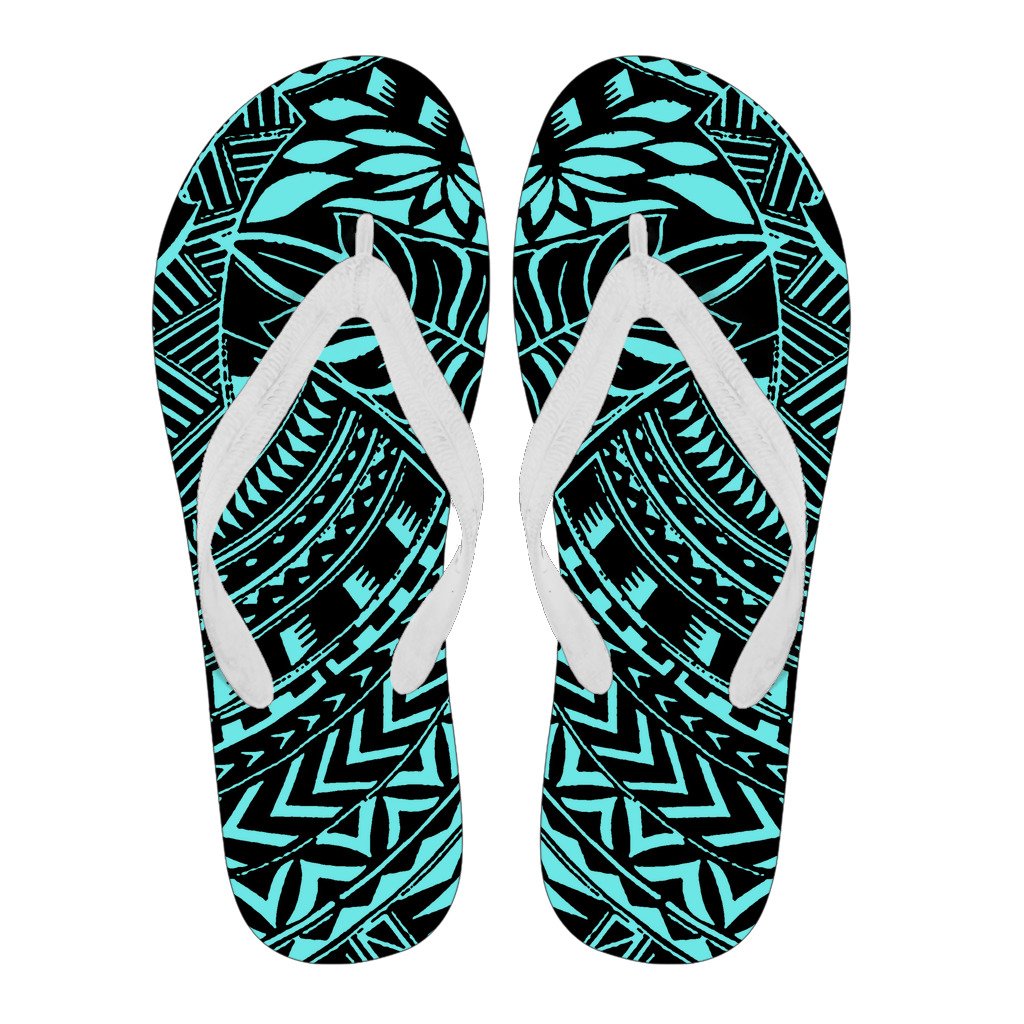 Polynesian 38 Flip Flops Women White - Polynesian Pride