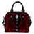 Guam Shoulder Handbag - Polynesian Tattoo Red One Size Red - Polynesian Pride