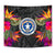Northern Mariana Islands Slide Tapestry - Polynesian Hibiscus Pattern - Polynesian Pride