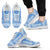 Kosrae Sneakers - Kosrae Polynesian Chief Tattoo Light Blue Version Unisex White - Polynesian Pride