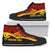 Hawaii High Top Shoes - Protect Mauna Kea Unisex Black - Polynesian Pride