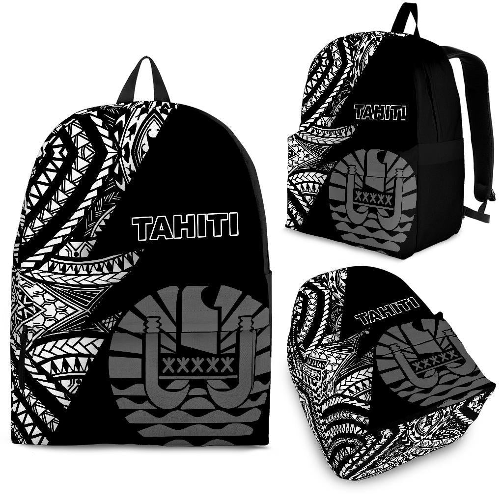 Tahiti Backpack Flash Black Black - Polynesian Pride