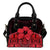 Cook Islands Shoulder Handbag - Hibiscus (Red) One Size Red - Polynesian Pride