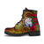 Marshall Islands Polynesian Leather Boots - Hibiscus Vintage - Polynesian Pride