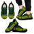 Samoa Sneakers - Samoa Polynesian Chief Tattoo Green Yellow Version Unisex Black - Polynesian Pride