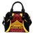 Hawaii Shoulder Handbag - Protect Mauna Kea One Size Red Yellow - Polynesian Pride