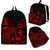 Vanuatu Polynesian Backpack Turtle Hibiscus Red Red - Polynesian Pride