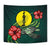 New Caledonia Polynesian Tapestry - Green Turtle Hibiscus - Polynesian Pride