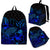 Kosrae Polynesian Backpack Turtle Hibiscus Blue Blue - Polynesian Pride