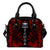 Samoa Shoulder Handbag - Polynesian Tattoo Red One Size Red - Polynesian Pride