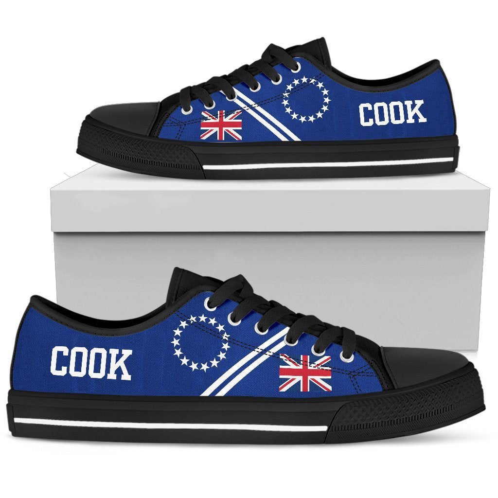 Cook Islands Low Top Shoes - Polynesian Pride