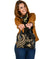 Papua New Guinea Shoulder Handbag - Gold Tentacle Turtle One Size Gold - Polynesian Pride
