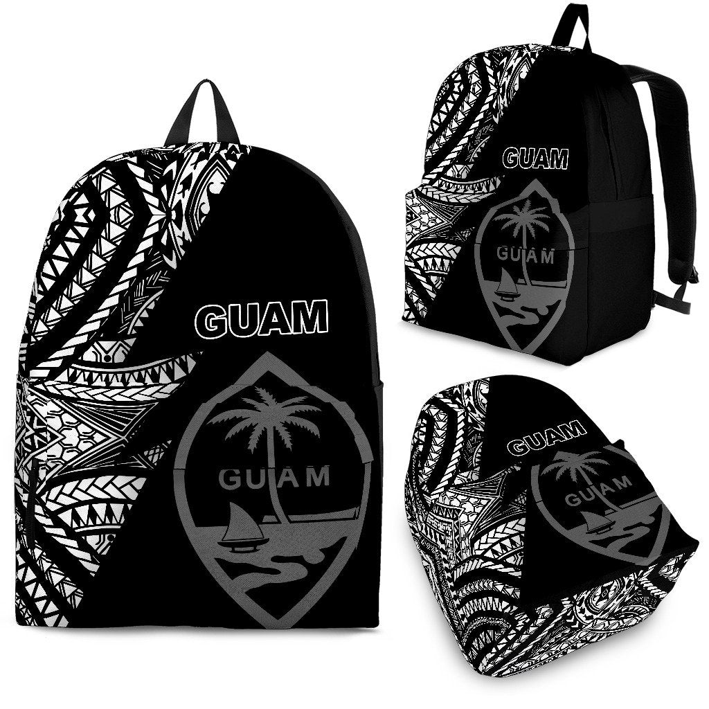 Guam Backpack Flash Black Black - Polynesian Pride