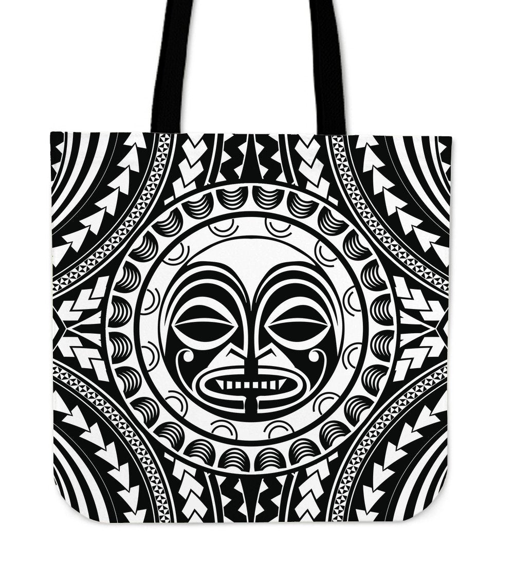 Polynesian 1st Tote Bag (White) A6 Tote Bag One Size White - Polynesian Pride