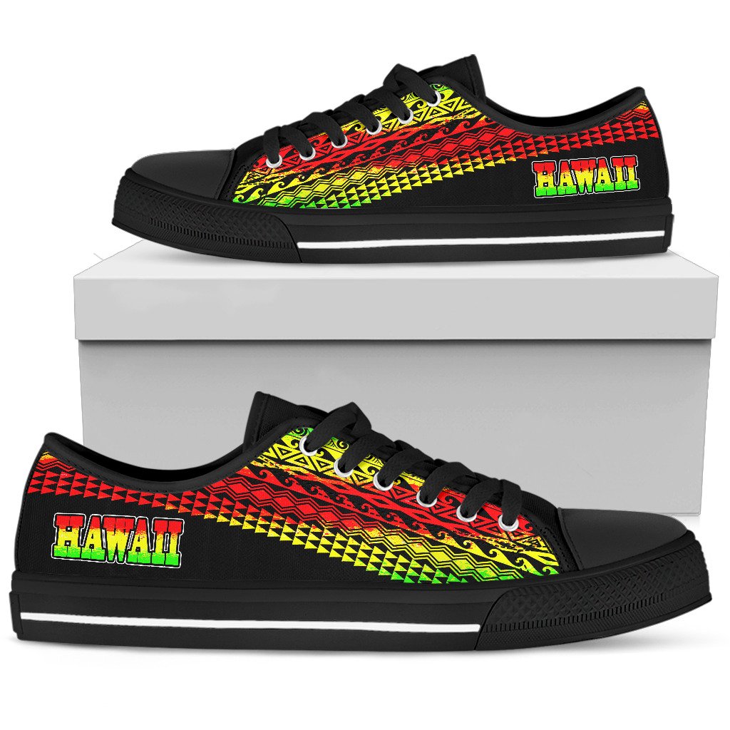 Hawaii Low Top Shoes - Polynesian Reggae Style - Polynesian Pride