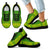 Kanaka Maoli Sneakers - Kanaka Maoli Polynesian Chief Tattoo Green Yellow Version - Polynesian Pride