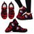 Guam Sneakers - Guam Coat Of Arms Camo Red Style - Polynesian Pride