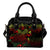 New Caledonia Polynesian Shoulder Handbag Turtle Hibiscus Reggae One Size Reggae - Polynesian Pride