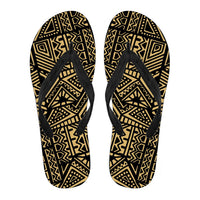 Polynesian 12 Flip Flops Women Black - Polynesian Pride