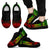 Kosrae Sneakers - Kosrae Polynesian Chief Tattoo Reggae Version Unisex Black - Polynesian Pride