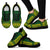 Samoa Sneakers - Samoa Polynesian Chief Tattoo Green Yellow Version - Polynesian Pride