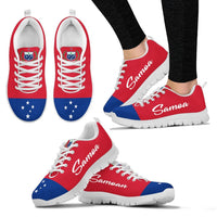 Samoa Sneakers - Samoa Coat Of Arms - 02 K5 - Polynesian Pride