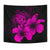 Hawaii Hibiscus Tapestry - Turtle Map - Pink - Polynesian Pride