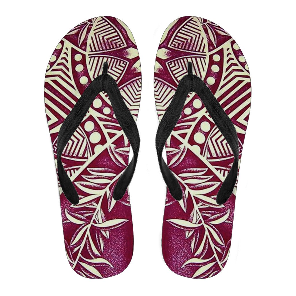 Polynesian 45 Flip Flops Women Black - Polynesian Pride