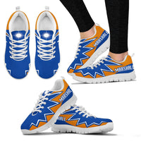 Marshall Islands Sneakers - Marshall Islands Flag Thunder Style - Polynesian Pride