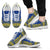 Tokelau Sneakers - Tokelau Polynesian Chief Tattoo Blue Yellow Version Unisex White - Polynesian Pride