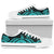 New Caledonia Low Top Canvas Shoes - Turquoise Tentacle Turtle - Polynesian Pride