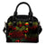 Wallis And Futuna Polynesian Shoulder Handbag Turtle Hibiscus Reggae One Size Reggae - Polynesian Pride