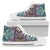 Polynesian High Top Shoe Blur Mens High Top White - Polynesian Pride