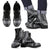 Cook Islands Leather Boots - Polynesian Black Chief Version Black - Polynesian Pride