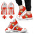 Tonga Sneakers - Tonga Flag Coat Of Arms New Style - NN6 Unisex White - Polynesian Pride