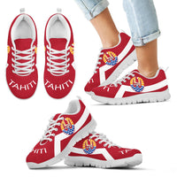 Tahiti Sneakers - Tahiti FLag Style - Polynesian Pride