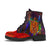 Hawaii Leather Boots - Hawaii King Polynesian Patterns - Polynesian Pride