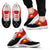 Papua New Guinea Rising Sneakers - Papua New Guinea Flag Red Black - A6 - Polynesian Pride