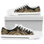 New Caledonia Low Top Canvas Shoes - Gold Tentacle Turtle - Polynesian Pride