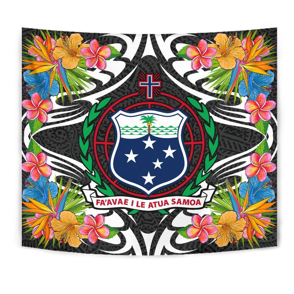 Samoa Tapestrys - Tropical Flowers Style - Polynesian Pride