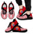 Tahiti French Polynesia Sneakers - Tahiti Flag Polynesian Tattoo Style Unisex Black - Polynesian Pride