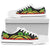 American Samoa Low Top Shoes - Reggae Tentacle Turtle - Polynesian Pride