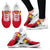 Papua New Guinea Special Sneakers - Papua New Guinea Flag - A7 - Polynesian Pride